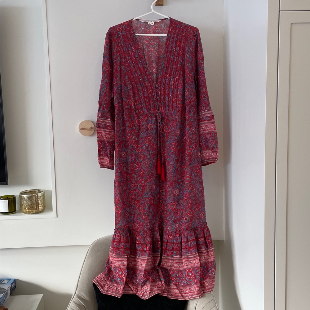 Veronica Beard Patterned Maxi Dress